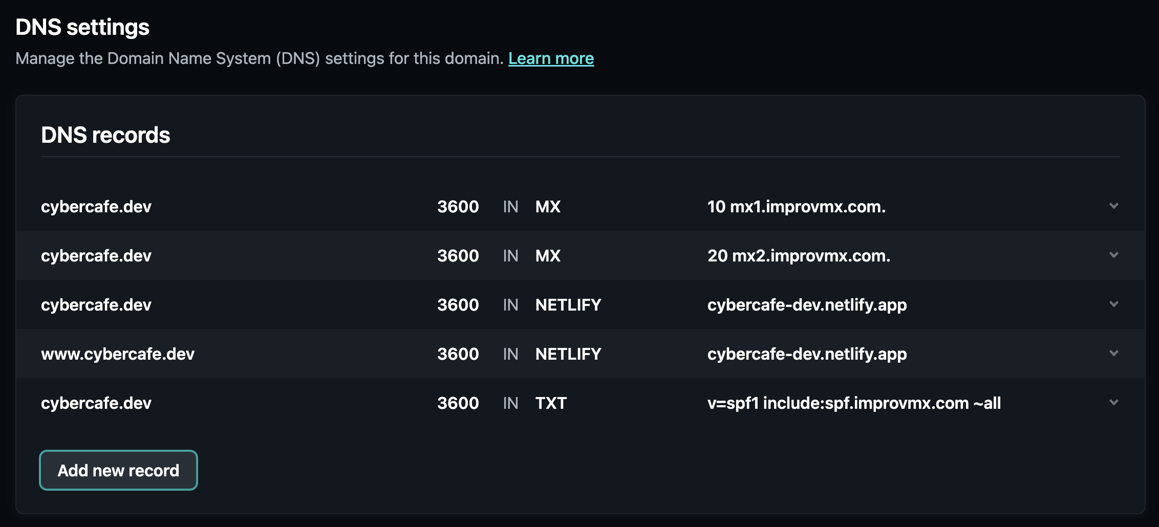 netlify-dns-spf