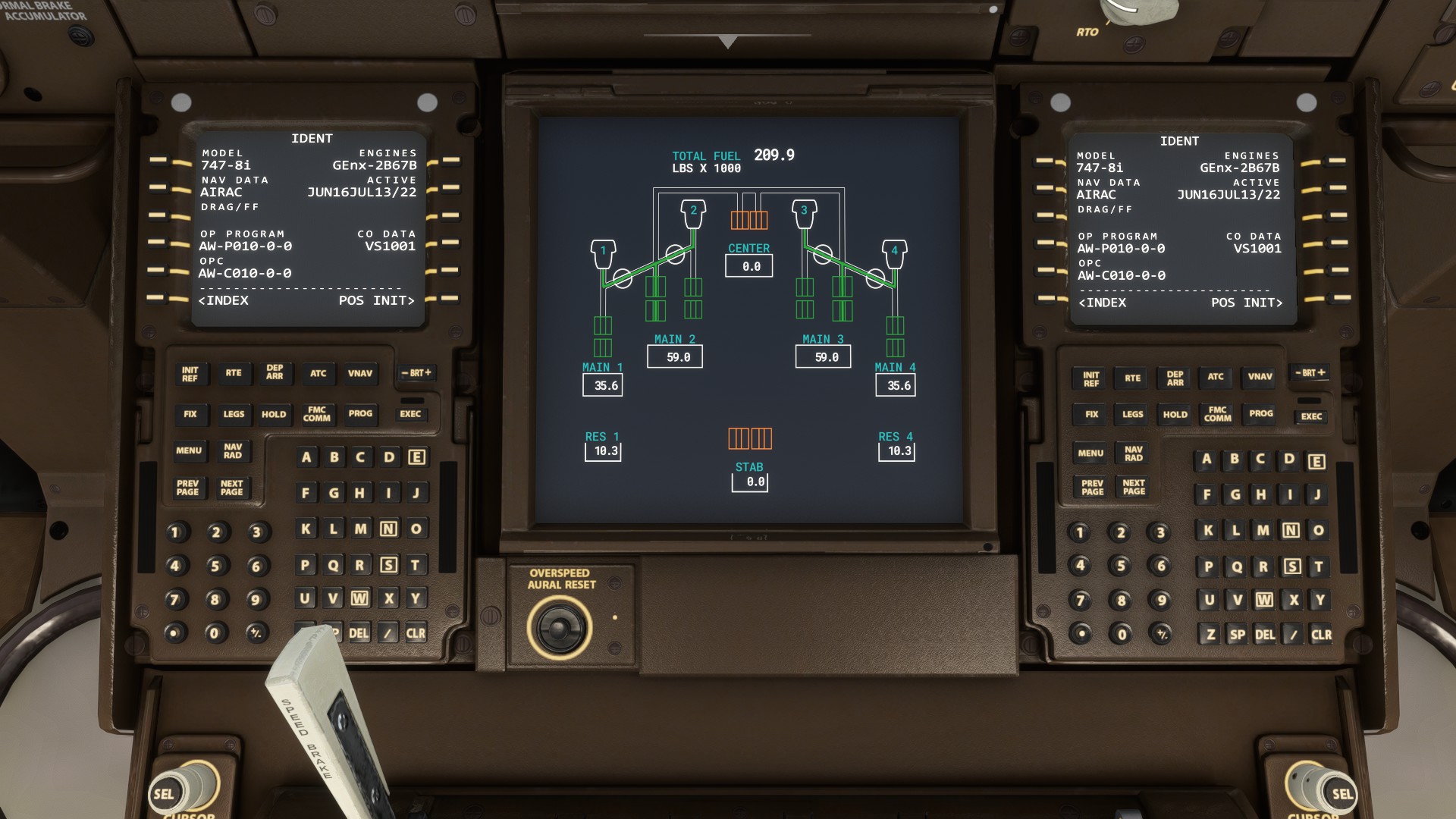 Salty Simulations Boeing 747 Startup & Taxi Checklist for MSFS 2020 (Beginner Guide with tips)