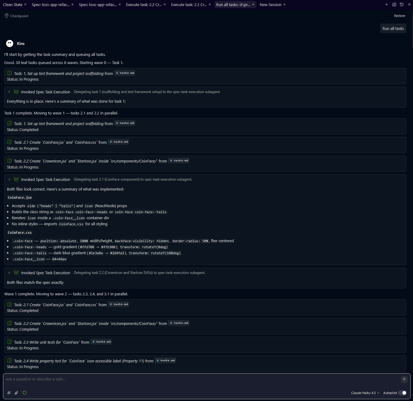 running-tasks